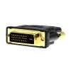 Rocstor Y10C126-B1 cable gender changer DVI-D HDMI Black4