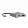 Rocstor Y10A202-A1 video cable adapter USB Type-C HDMI + DisplayPort Gray4