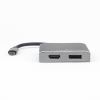 Rocstor Y10A202-A1 video cable adapter USB Type-C HDMI + DisplayPort Gray5