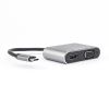 Rocstor Y10A204-A1 video cable adapter USB Type-C HDMI + VGA (D-Sub) Black3