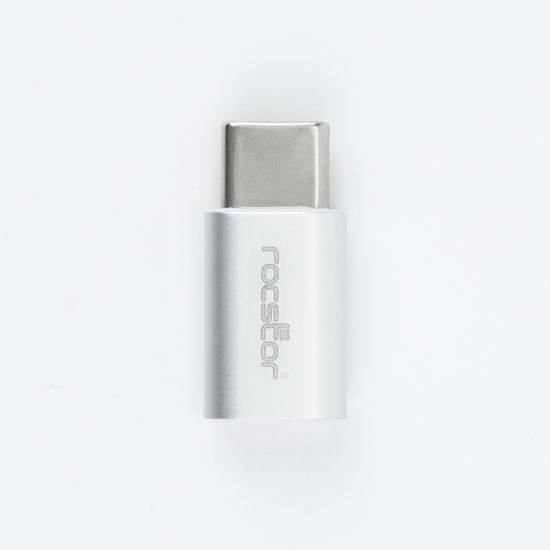 Rocstor Y10A206-A1 cable gender changer USB C Micro-USB B Gray1