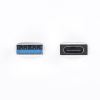 Rocstor Y10A207-A1 cable gender changer USB A USB C Gray2