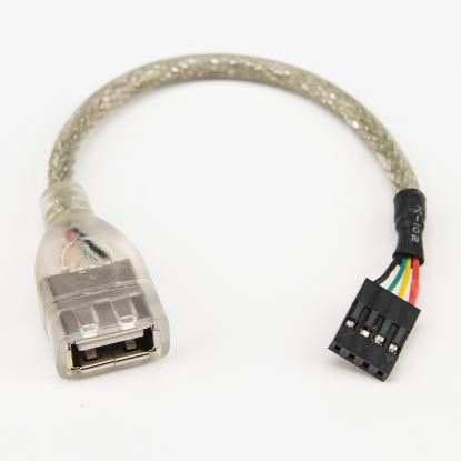Rocstor Y10A208-B1 USB cable 23.6" (0.6 m) USB 2.0 USB A Transparent1