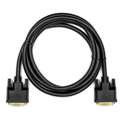 Rocstor 1.8m, 2xDVI-D DVI cable 70.9" (1.8 m) DVI-D Black1