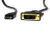 Rocstor Y10C124-B1 video cable adapter 70.9" (1.8 m) DVI-D HDMI Black3