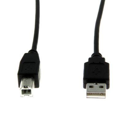Rocstor Y10C115-B1 USB cable 120" (3.05 m) USB 2.0 USB A USB B Black1