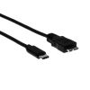 Rocstor Y10C146-B1 USB cable 35.4" (0.9 m) USB 3.2 Gen 1 (3.1 Gen 1) USB C Micro-USB B Black3