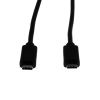 Rocstor Y10C148-B1 USB cable 35.4" (0.9 m) USB 3.2 Gen 2 (3.1 Gen 2) USB C Black2