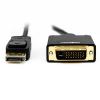 Rocstor Y10C155-B1 video cable adapter 70.9" (1.8 m) DisplayPort DVI-D Black4