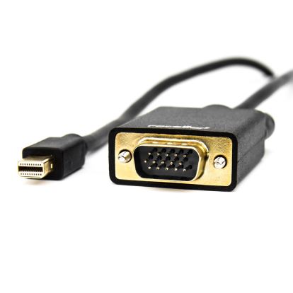 Rocstor Y10C163-B1 video cable adapter 70.9" (1.8 m) Mini DisplayPort VGA (D-Sub) Black1