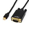 Rocstor Y10C163-B1 video cable adapter 70.9" (1.8 m) Mini DisplayPort VGA (D-Sub) Black8