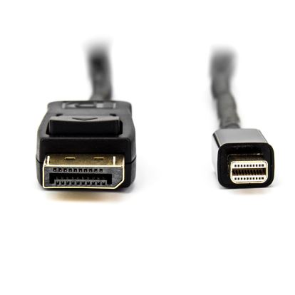 Rocstor Y10C165-B1 video cable adapter 70.9" (1.8 m) Mini DisplayPort DisplayPort Black1