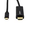 Rocstor Y10C166-B1 video cable adapter 70.9" (1.8 m) USB Type-C HDMI Black1