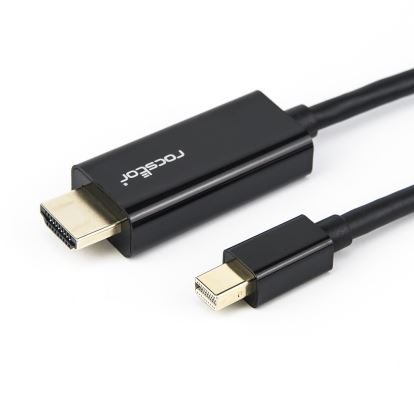 Rocstor Y10C196-B1 video cable adapter 78.7" (2 m) Mini DisplayPort HDMI Type A (Standard) Black1