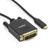 Rocstor Y10C205-B1 video cable adapter 15.6" (0.396 m) USB Type-C DVI Black6