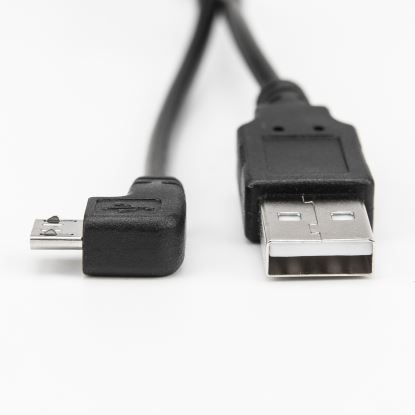 Rocstor Y10C216-B1 USB cable 12" (0.304 m) USB 2.0 USB A Micro-USB B Black1
