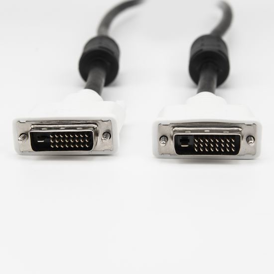 Rocstor Y10C220-B1 DVI cable 70.9" (1.8 m) DVI-D Black1
