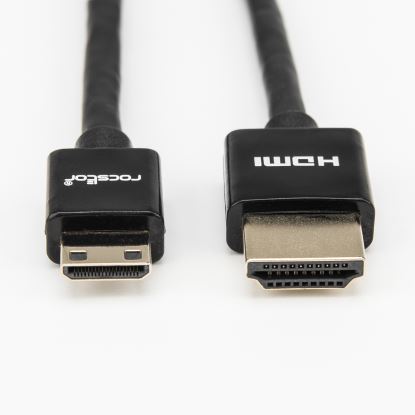 Rocstor Y10C249-B HDMI cable 39.4" (1 m) HDMI Type C (Mini) HDMI Type A (Standard) Black1