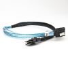Rocstor Y10C251-BL1 Serial Attached SCSI (SAS) cable 19.7" (0.5 m) Blue5