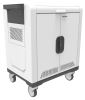 Rocstor VTSC032-01 portable device management cart/cabinet Black, White3