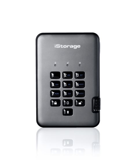 iStorage diskAshur PRO2 external hard drive 500 GB Gray1