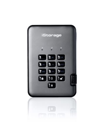 iStorage diskAshur PRO2 external hard drive 3000 GB Gray1