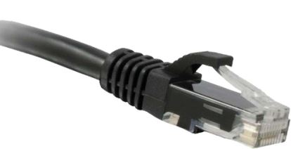 eNet Components C6A-BK-7-ENC networking cable Black 83.9" (2.13 m) Cat6a1