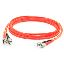 AddOn Networks 10m, ST - ST fiber optic cable 393.7" (10 m) OM2 Orange1