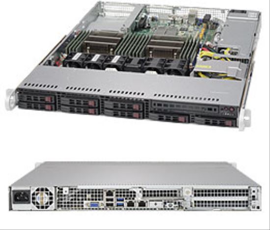 Supermicro SuperChassis 113AC2-605WB Rack Black 600 W1