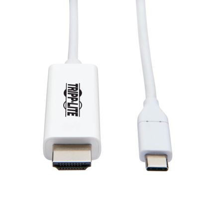 Tripp Lite U444-003-H4K6WE USB graphics adapter 4096 x 2160 pixels White1