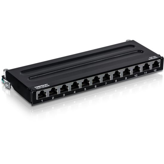 Trendnet TC-P12C6AS patch panel 0.5U1