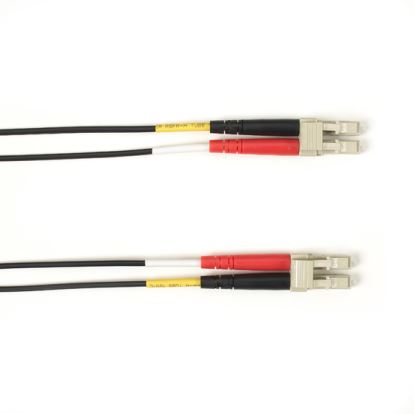 Black Box FOCMPM4LCLCBK-40 fiber optic cable 480" (12.2 m) LC OFNP OM41
