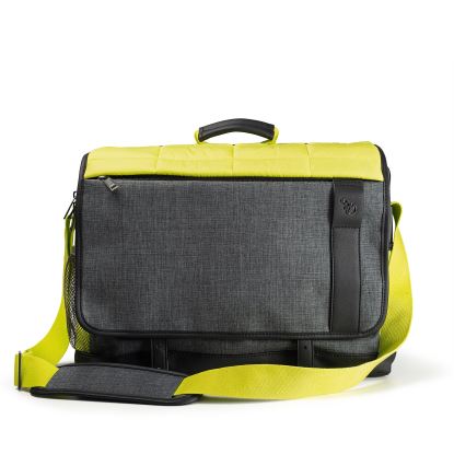TechProducts360 Luma Messenger notebook case Messenger case Black, Yellow1