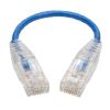 Tripp Lite N201-S8N-BL networking cable Blue 7.87" (0.2 m) Cat6 U/UTP (UTP)2