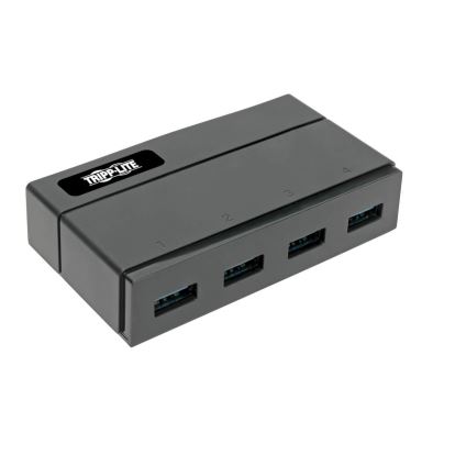 Tripp Lite U360-004-2F interface hub USB 3.2 Gen 1 (3.1 Gen 1) Type-B 5000 Mbit/s Black1