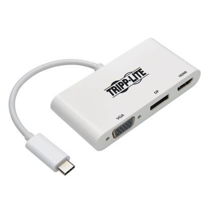 Tripp Lite U444-06N-HVDPW USB graphics adapter 3840 x 2160 pixels White1