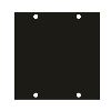 Middle Atlantic Products UCPB1 rack accessory Blank panel1