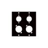 Middle Atlantic Products COMBO4 rack accessory Connector panel1