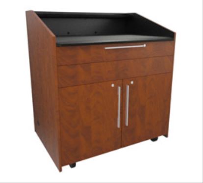 Middle Atlantic Products L5KCB2SFTASZP001 Lectern Black, Wood1