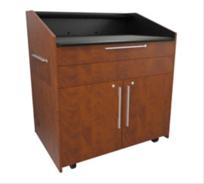 Middle Atlantic Products L5KCB2SFTASZP002 Lectern Black, Wood1