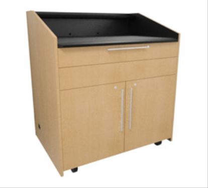 Middle Atlantic Products L5KCB2SFTNMZP001 Lectern Black, Wood1