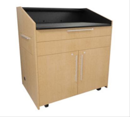 Middle Atlantic Products L5KCB2SFTNMZP002 Lectern Black, Wood1
