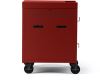 Bretford Cube Portable device management cart Red2