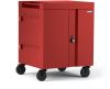 Bretford Cube Portable device management cart Red2