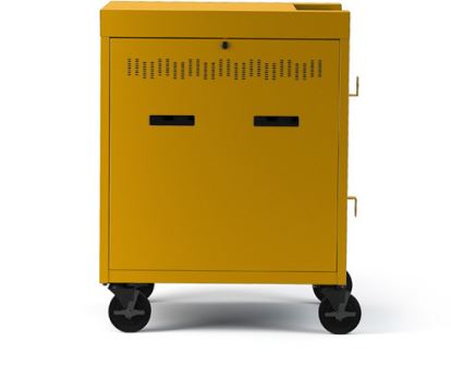 Bretford Cube Portable device management cart Yellow1