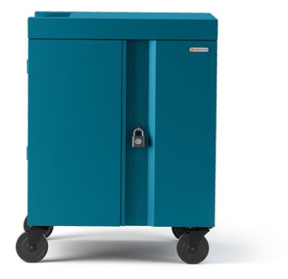 Bretford Cube Portable device management cart Blue1