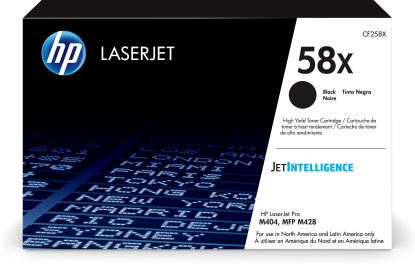 HP 58X High Yield Black Original LaserJet Toner Cartridge1