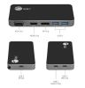 Siig JU-DK0D11-S1 interface hub USB 3.2 Gen 1 (3.1 Gen 1) Type-C 5000 Mbit/s Black, Gray3