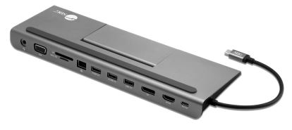 Siig JU-DK0E11-S1 interface hub USB 3.2 Gen 1 (3.1 Gen 1) Type-C 5000 Mbit/s Black, Gray1