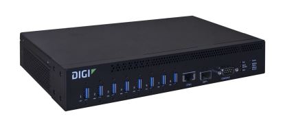 Digi AW08-G300 interface hub USB 3.2 Gen 1 (3.1 Gen 1) Type-A 10000 Mbit/s Black1
